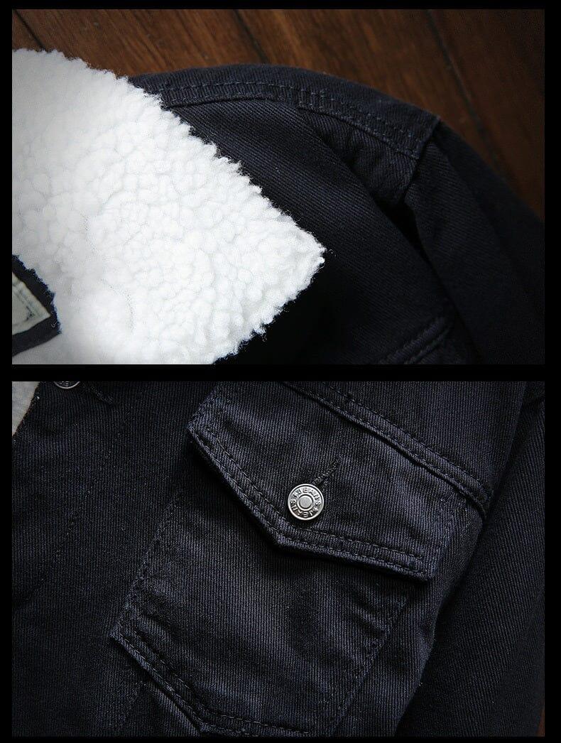 Jaqueta Masculina Jeans Scale - Forrada com Pelo – Sofisticação com caimento perfeito
