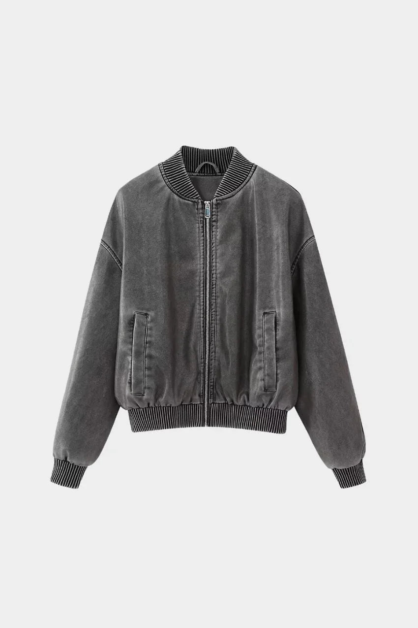 Jaqueta Bomber Locomotiva – Design moderno com toque clássico