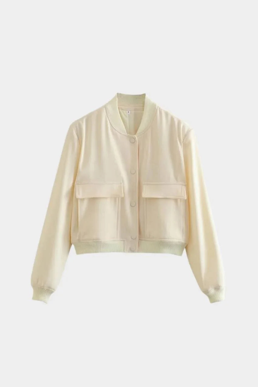 Jaqueta Casaco Feminino Bomber – Charme e leveza em um só look