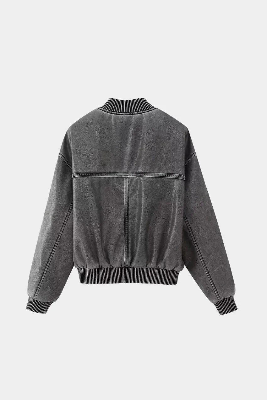 Jaqueta Bomber Locomotiva – Design moderno com toque clássico