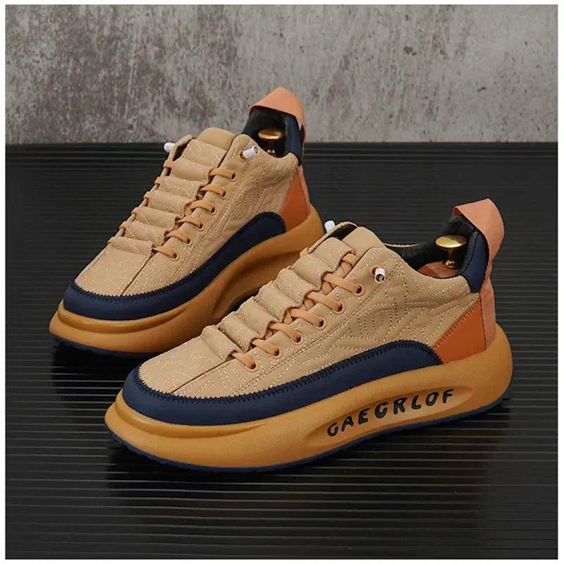Tênis Masculino Casual de Couro ThunderFlex - Sundian - Sundian