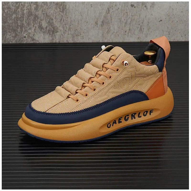 Tênis Masculino Casual de Couro ThunderFlex - Sundian - Sundian