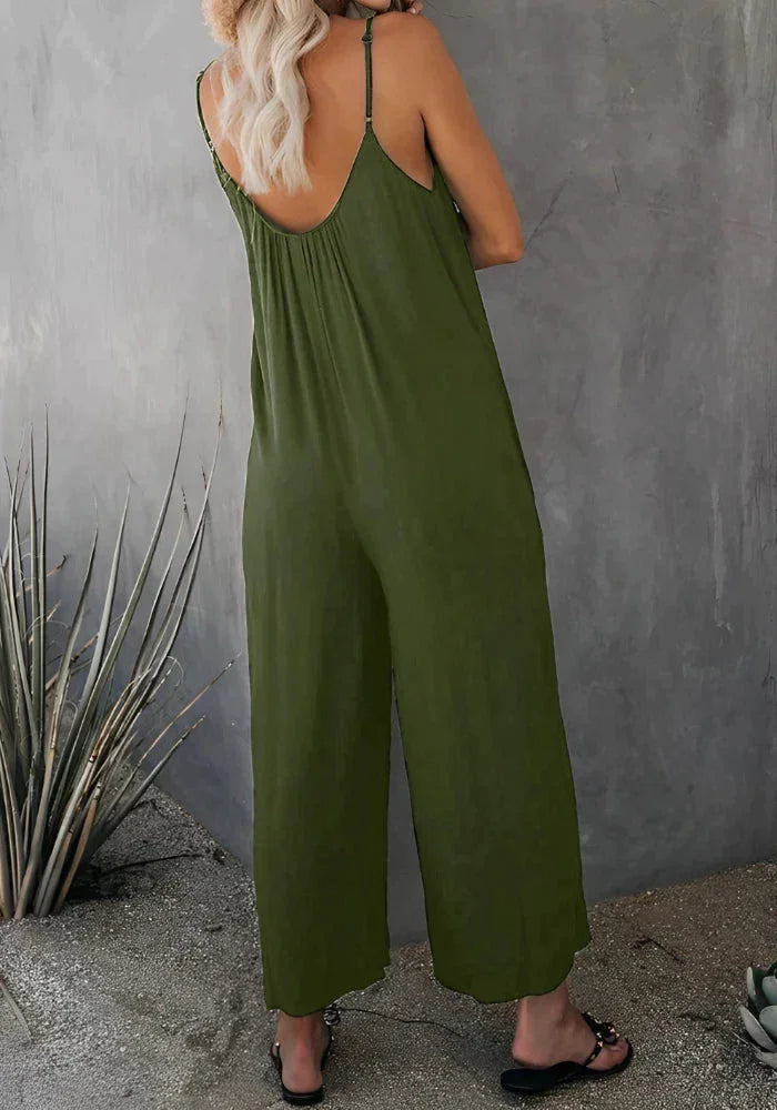 Women's Summer Comfort Jumpsuit - Versatile, lightweight and very stylish