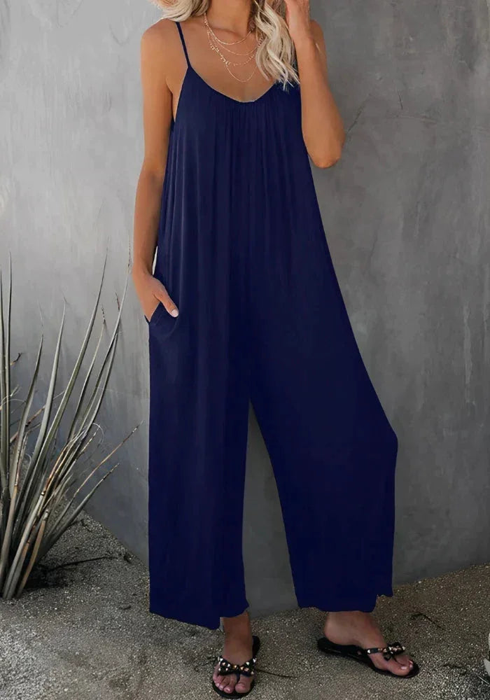 Women's Summer Comfort Jumpsuit - Versatile, lightweight and very stylish