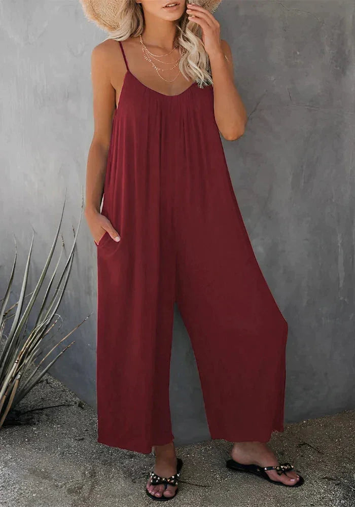 Women's Summer Comfort Jumpsuit - Versatile, lightweight and very stylish