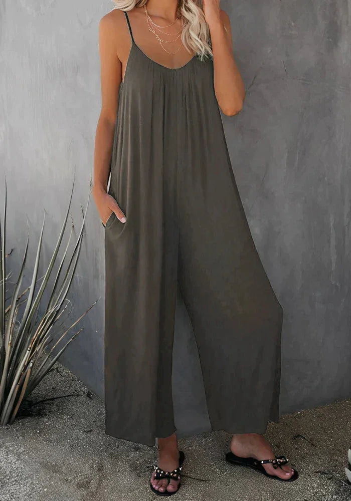 Women's Summer Comfort Jumpsuit - Versatile, lightweight and very stylish