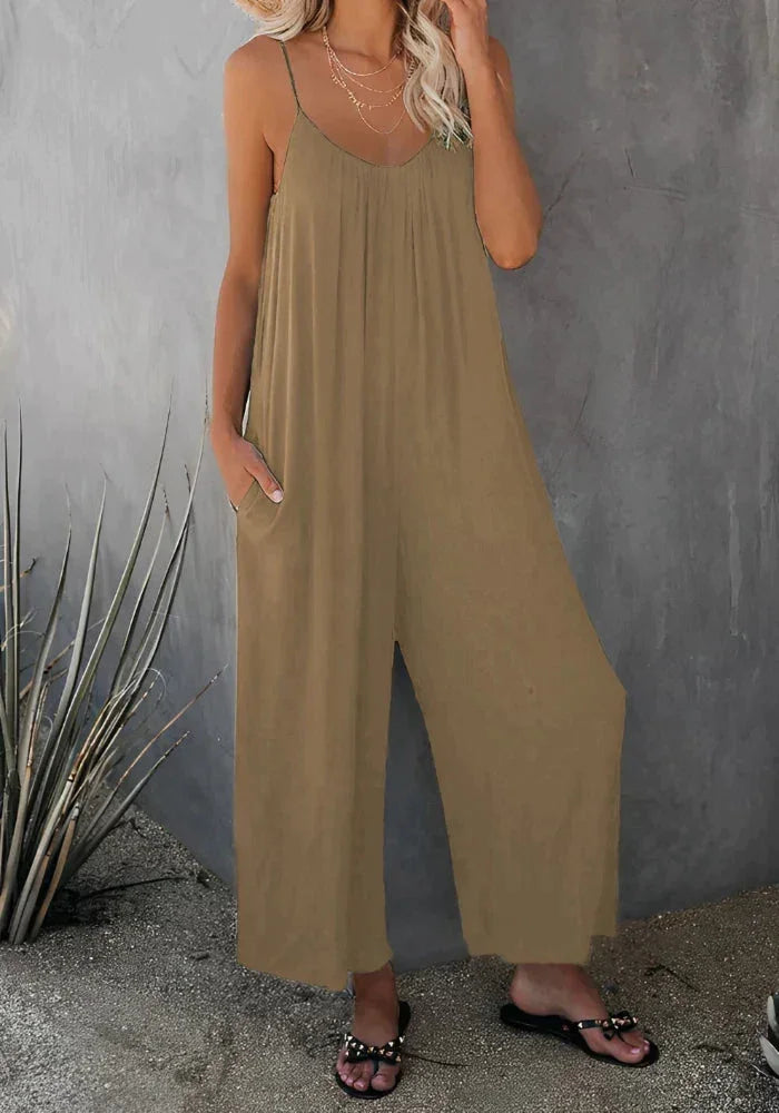 Women's Summer Comfort Jumpsuit - Versatile, lightweight and very stylish