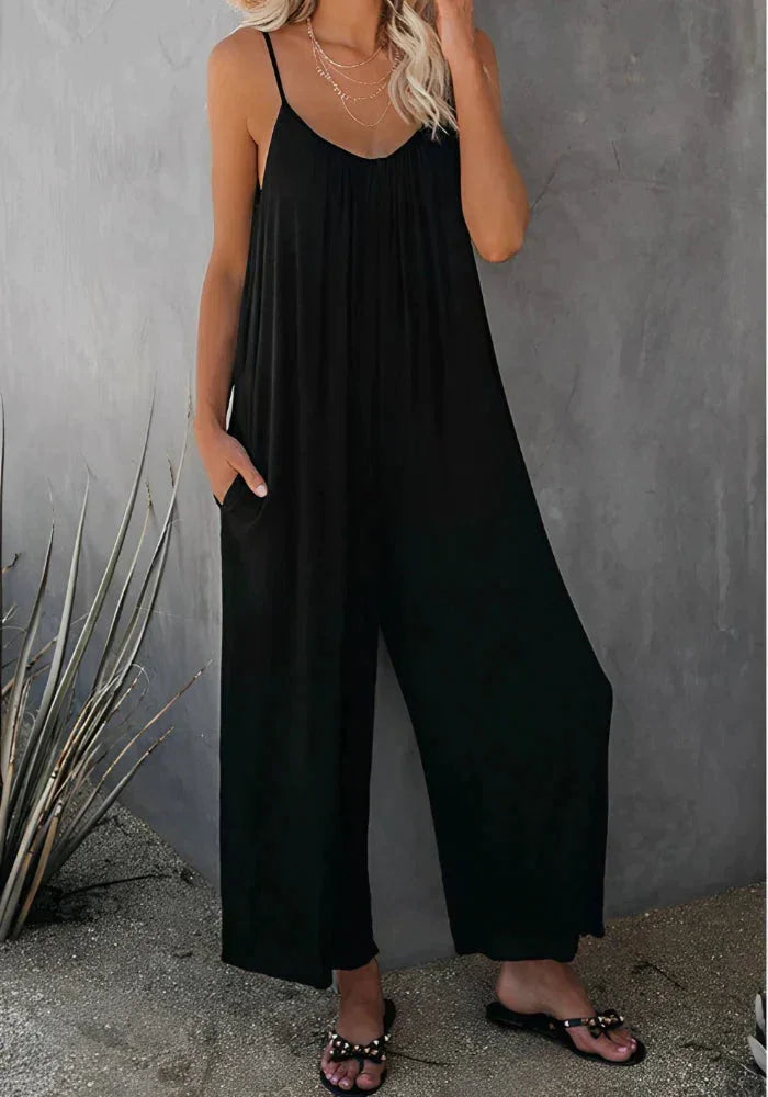 Women's Summer Comfort Jumpsuit - Versatile, lightweight and very stylish