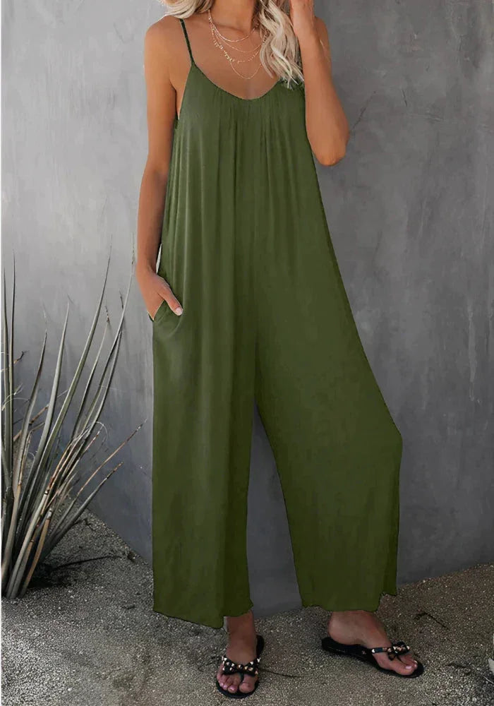 Women's Summer Comfort Jumpsuit - Versatile, lightweight and very stylish