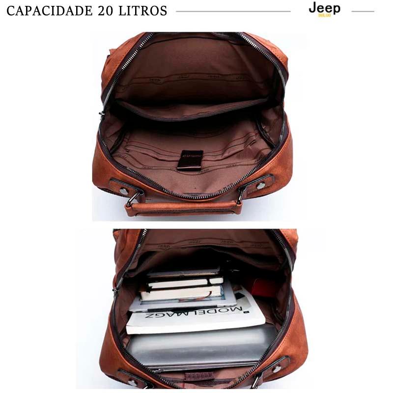 Mochila Jeep Note Couro - Sundian - Sundian