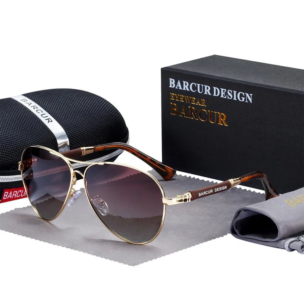 Óculos de Sol Aviador - Barcur™ - UV400