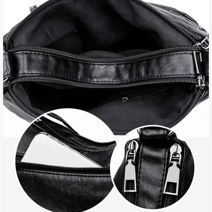 Bolsa de Couro Feminina Élan - Sundian