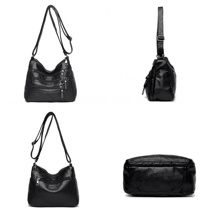 Bolsa de Couro Feminina Élan - Sundian