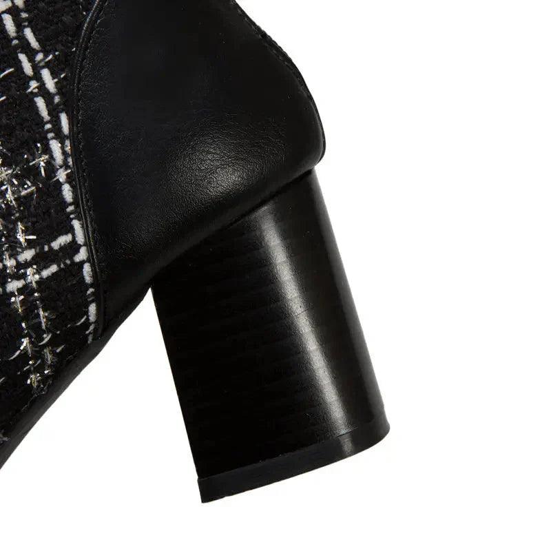 Bota Cano Curto Feminina Brisa Noturna - Sundian - Sundian