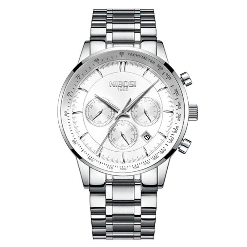 Relógio Masculino Nibosi Inox Gentleman - Sundian - Sundian