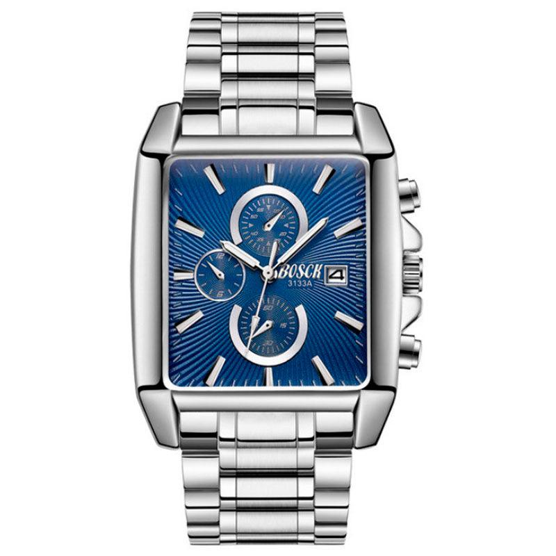 Relógio Masculino Square Big Dial Bosck - Sundian - Sundian