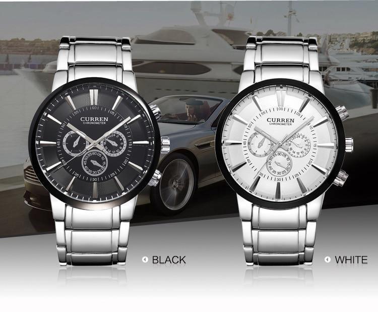Reloj de cuarzo casual para hombre: tacto suave y aspecto encantador.