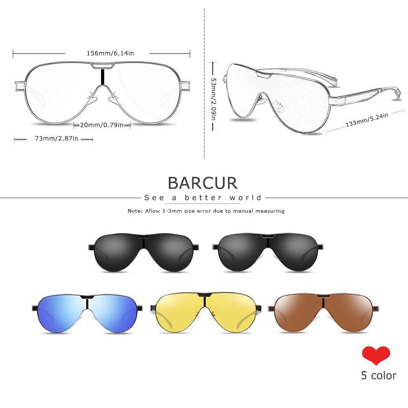 Óculos de Sol Barcur Sport Polarizado UV400 - Sundian - Sundian