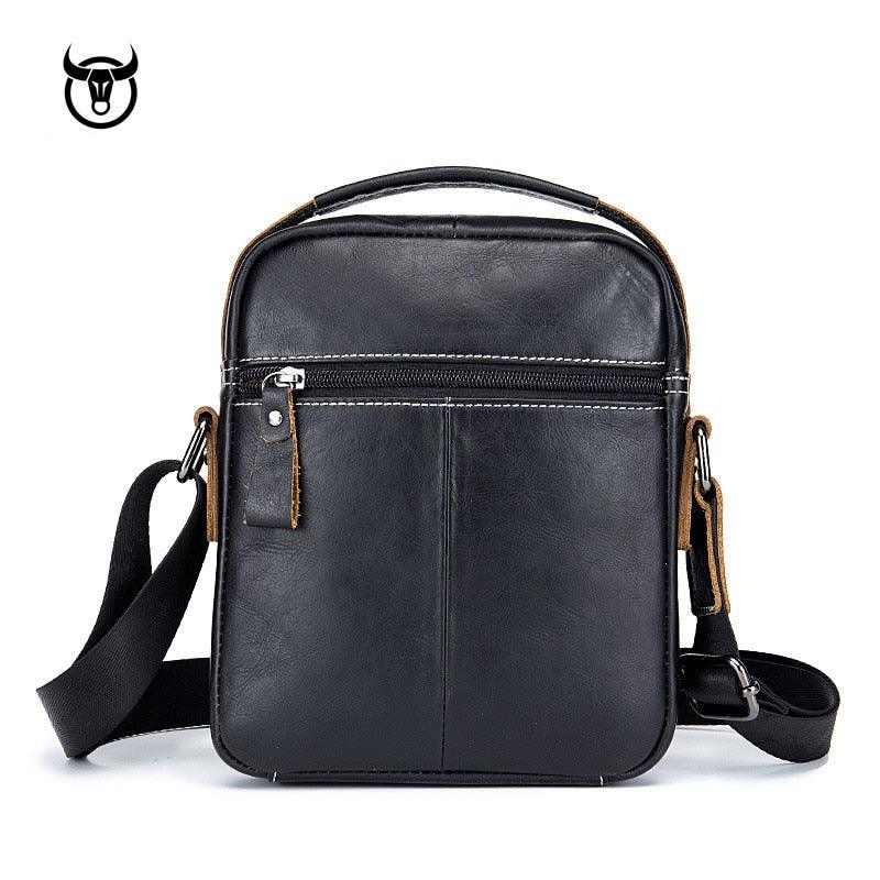 Bolsa de Ombro Bull Capitão Couro Legítimo - Sundian