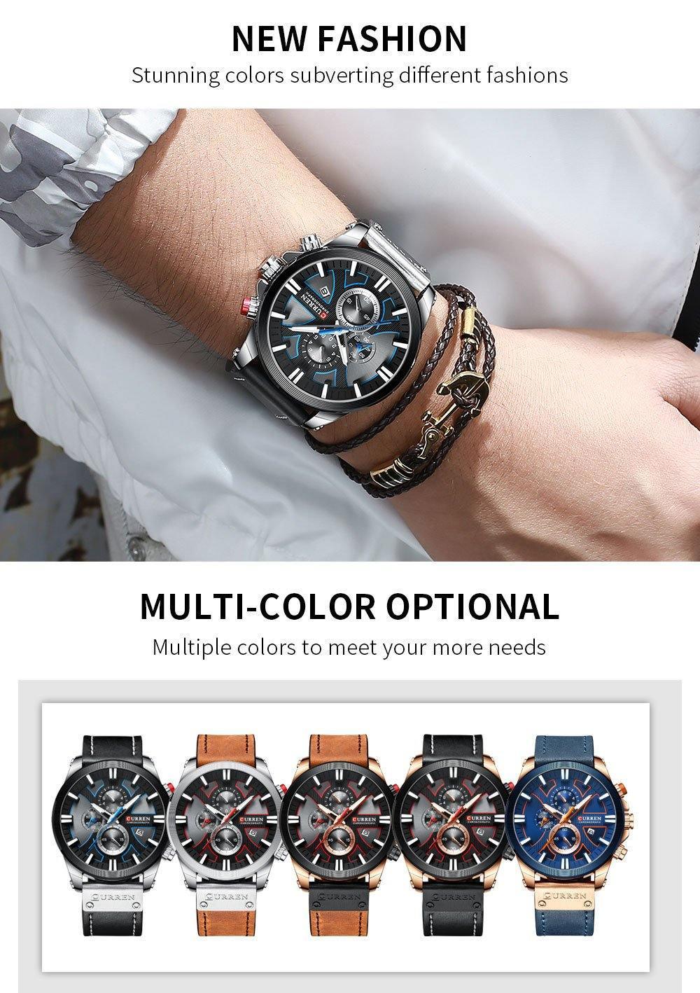 Relógio Casual Masculino Chronograph - Sundian - Sundian