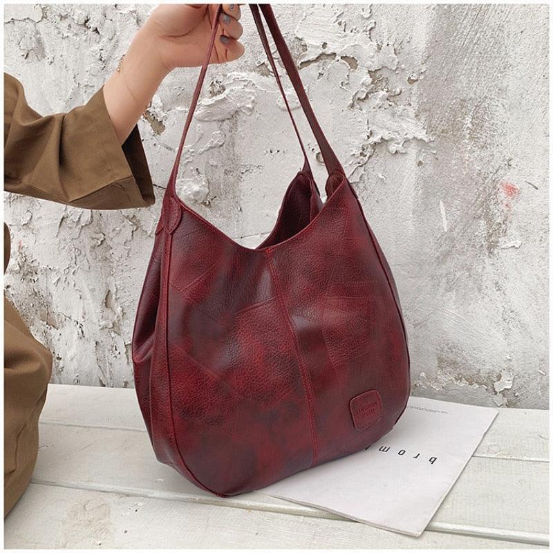 Bolsa Feminina de Couro Bella - Sundian
