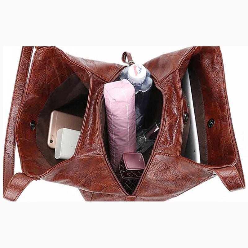 Bolsa Feminina de Couro Bella - Sundian