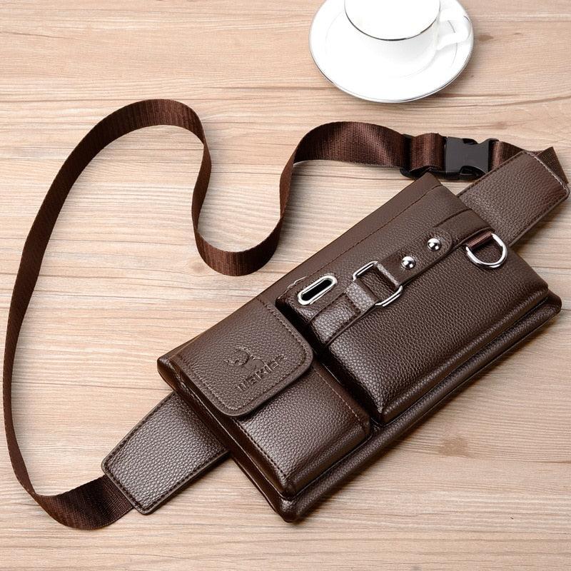 Pochete Masculina Transversal Bolsa de Ombro Multifuncional - Sundian - Sundian