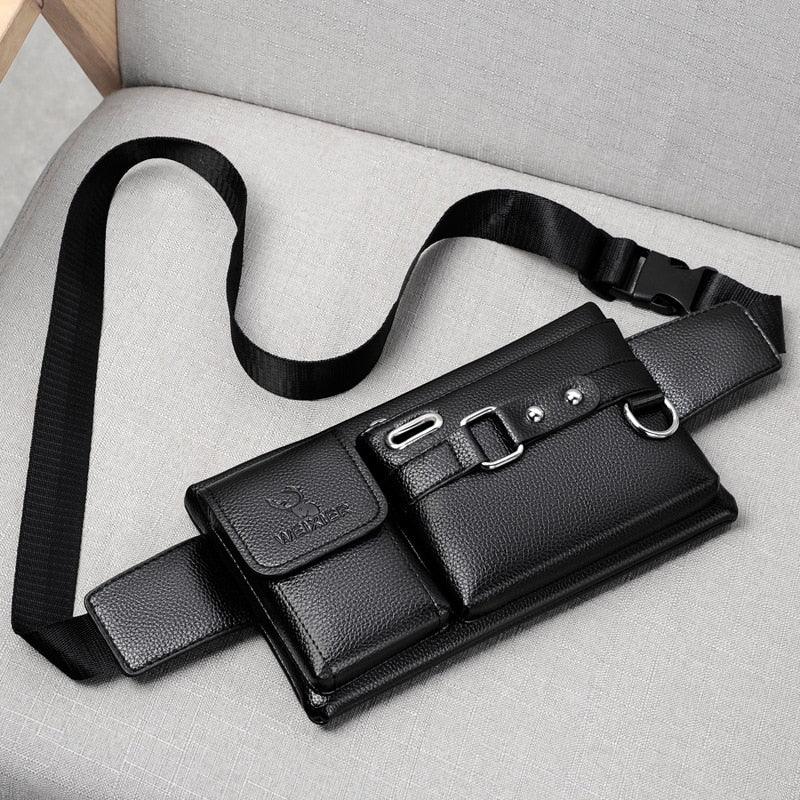 Pochete Masculina Transversal Bolsa de Ombro Multifuncional - Sundian - Sundian
