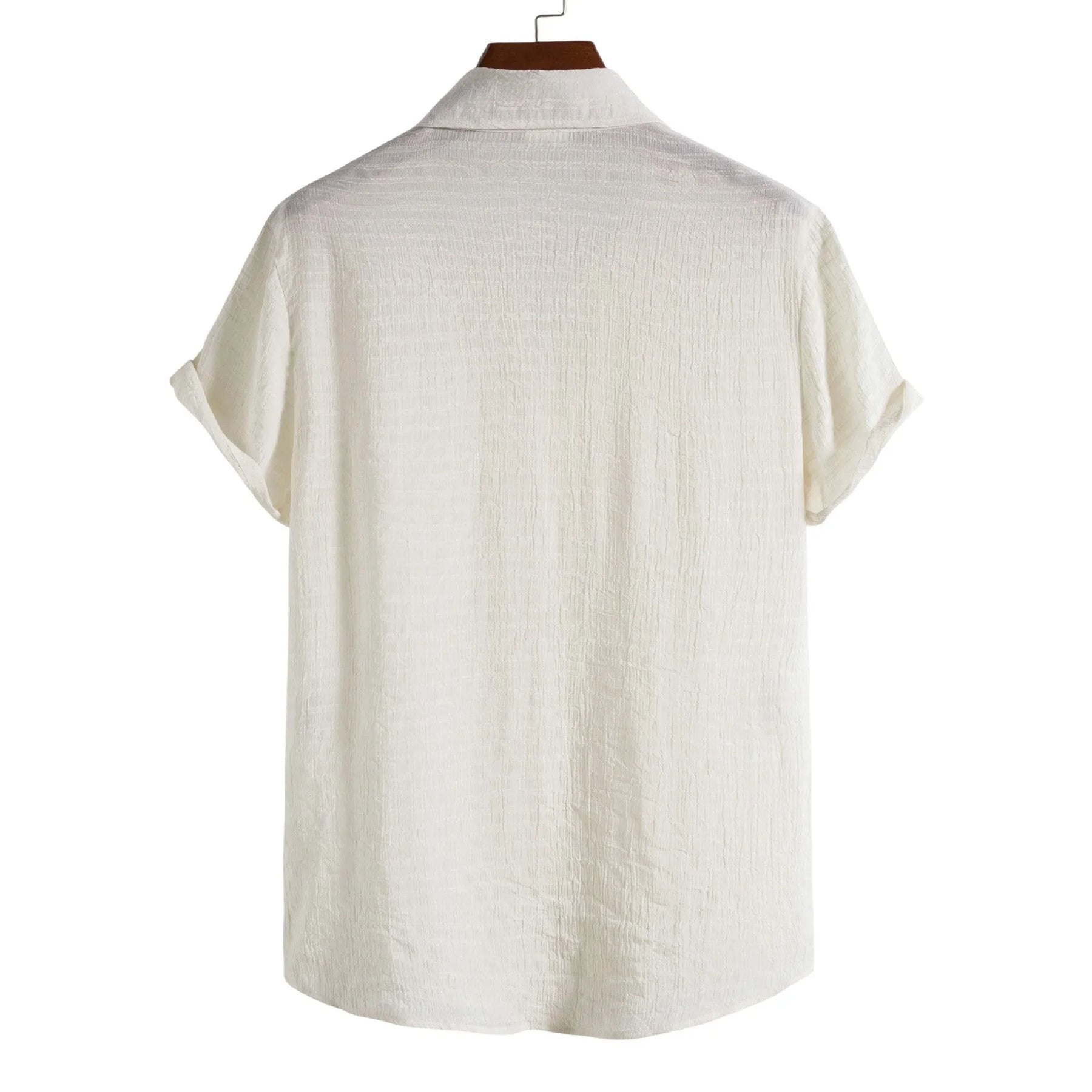 Camisa Elegante Manga Curta Sartory – Design moderno com toque clássico
