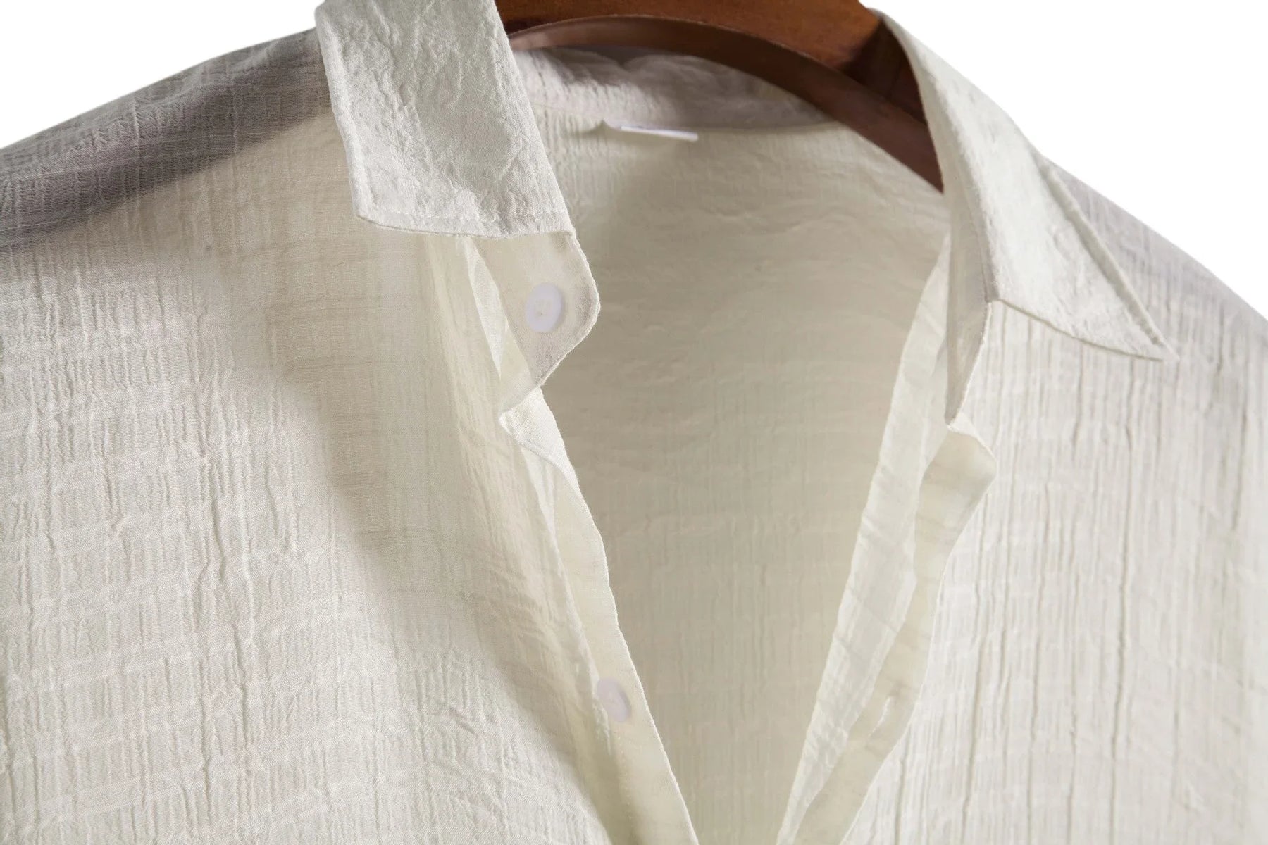 Camisa Elegante Manga Curta Sartory – Design moderno com toque clássico
