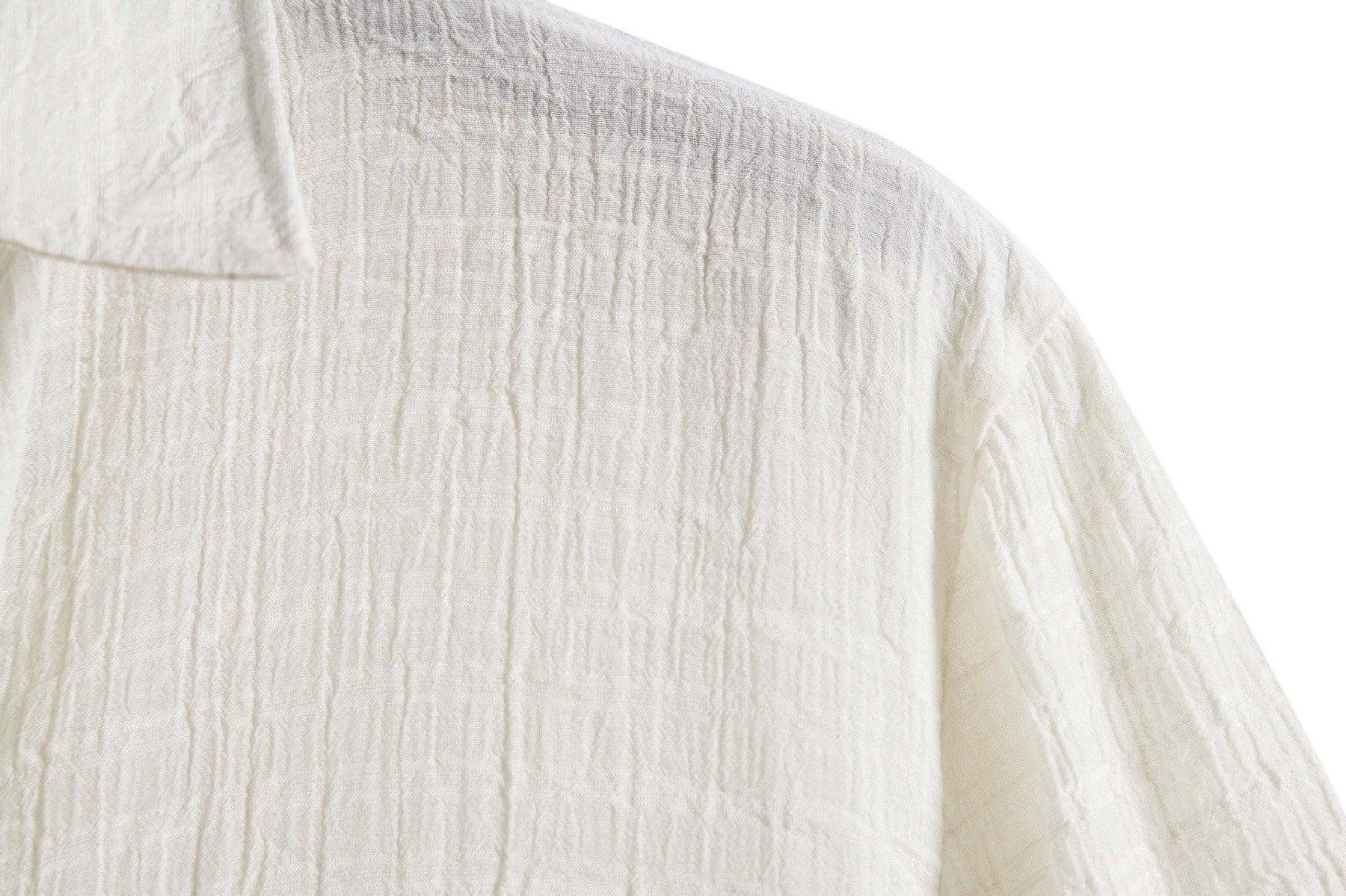 Camisa Elegante Manga Curta Sartory – Design moderno com toque clássico