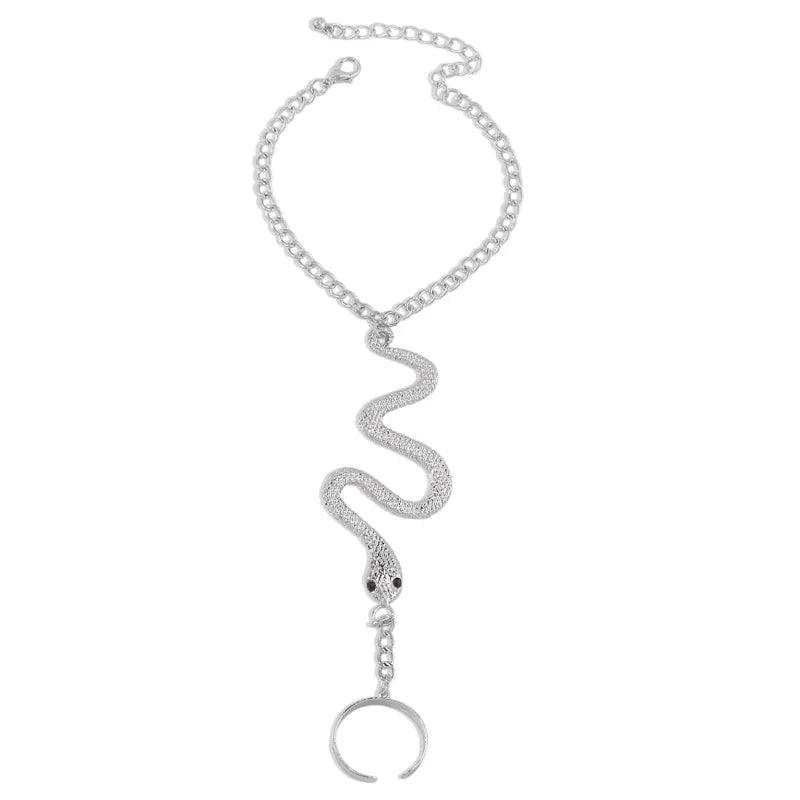 Pulseira com Anel Serpente - Sundian - Sundian