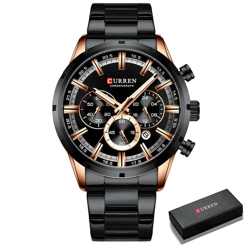 Relógio Tempus Aureum Masculino Curren - Sundian - Sundian