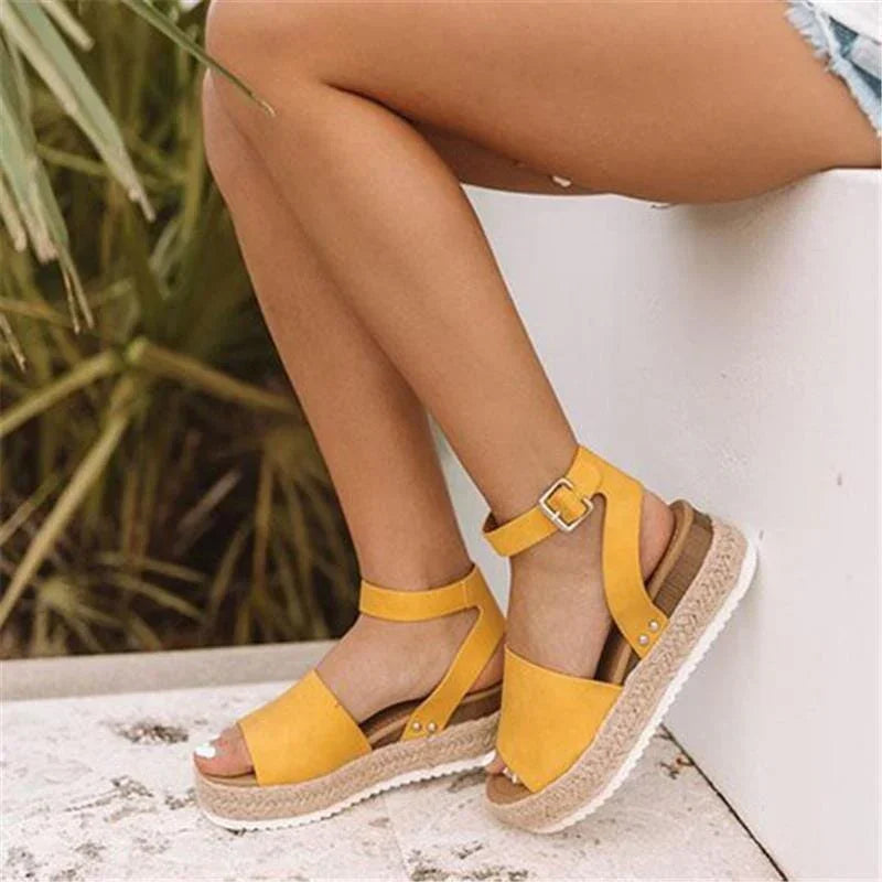 Sandalia de Plataforma para Mujer Lucia – Un look encantador para brillar