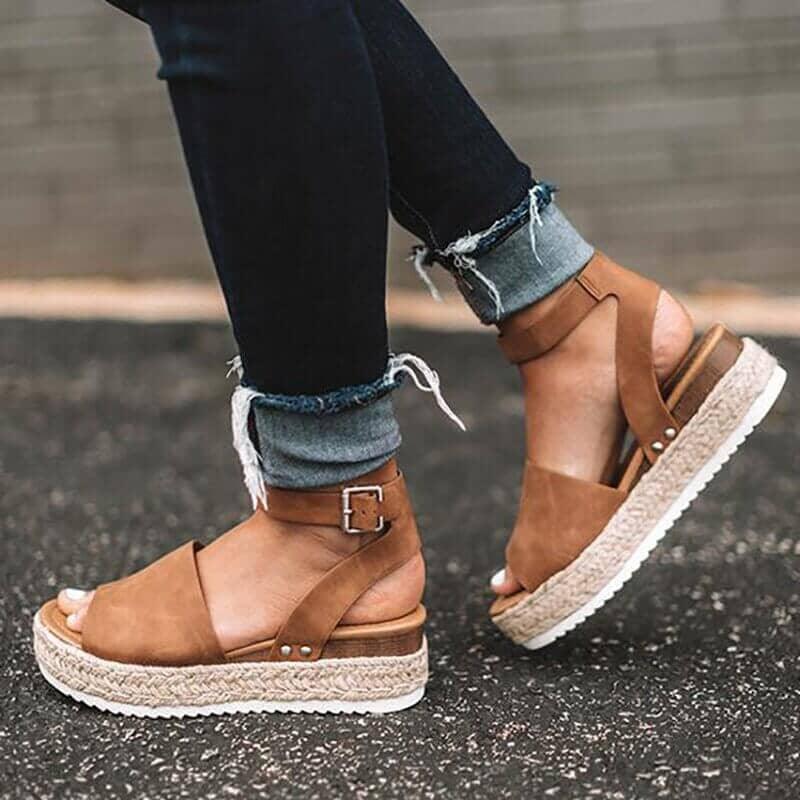 Sandalia de Plataforma para Mujer Lucia – Un look encantador para brillar