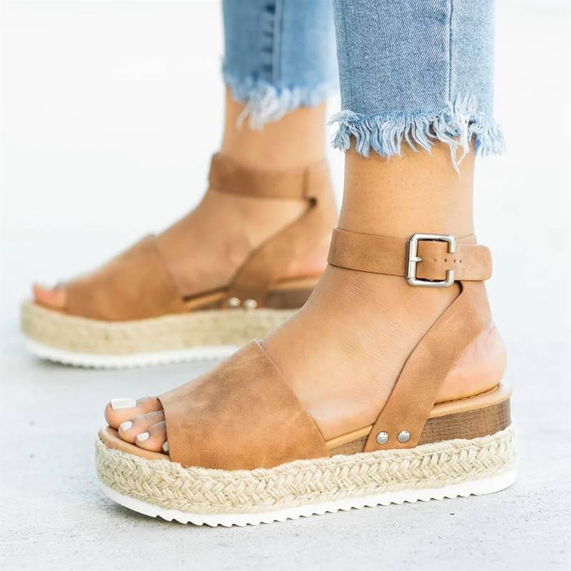 Sandalia de Plataforma para Mujer Lucia – Un look encantador para brillar