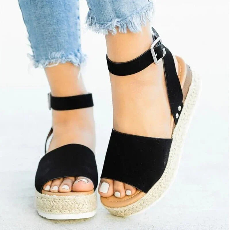 Sandalia de Plataforma para Mujer Lucia – Un look encantador para brillar