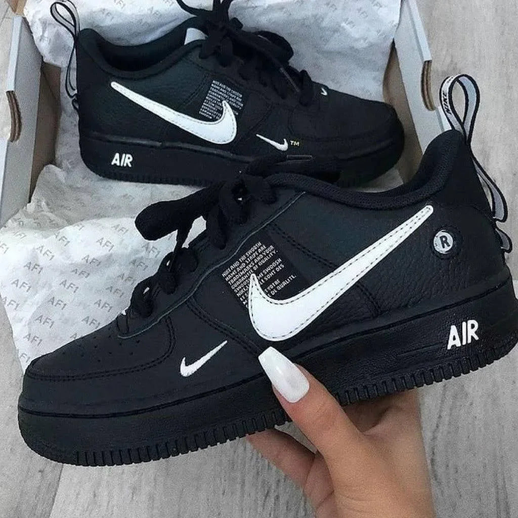 Air Force 1 Preto e Branco - Sundian