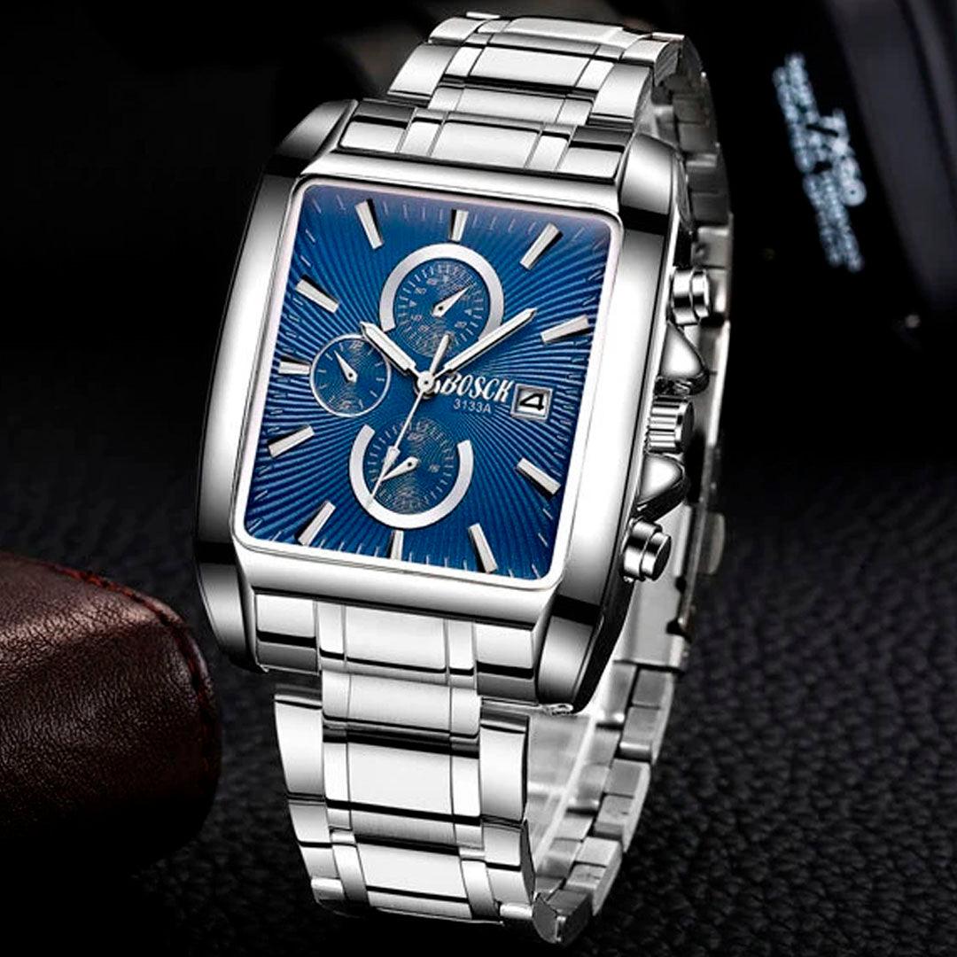 Relógio Masculino Square Big Dial Bosck - Sundian - Sundian