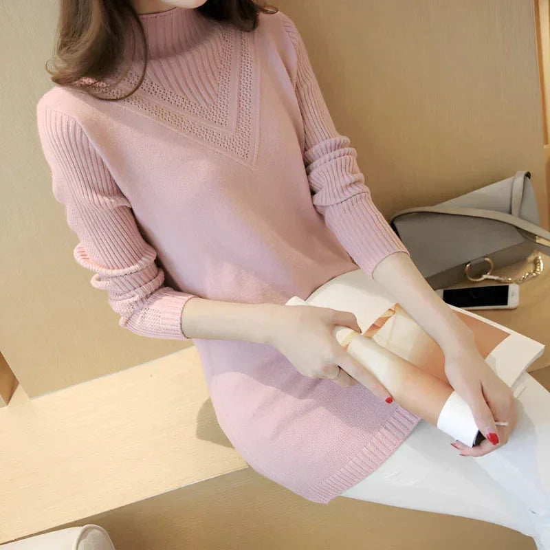Suéter Feminino Alicia – Elegância e conforto para o dia a dia