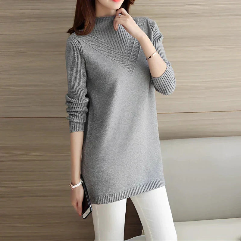 Suéter Feminino Alicia – Elegância e conforto para o dia a dia