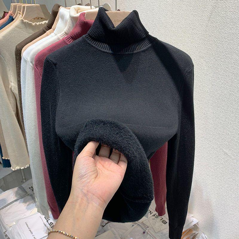 Suéter Feminino Peluciado Gola Alta - Sundian - Sundian