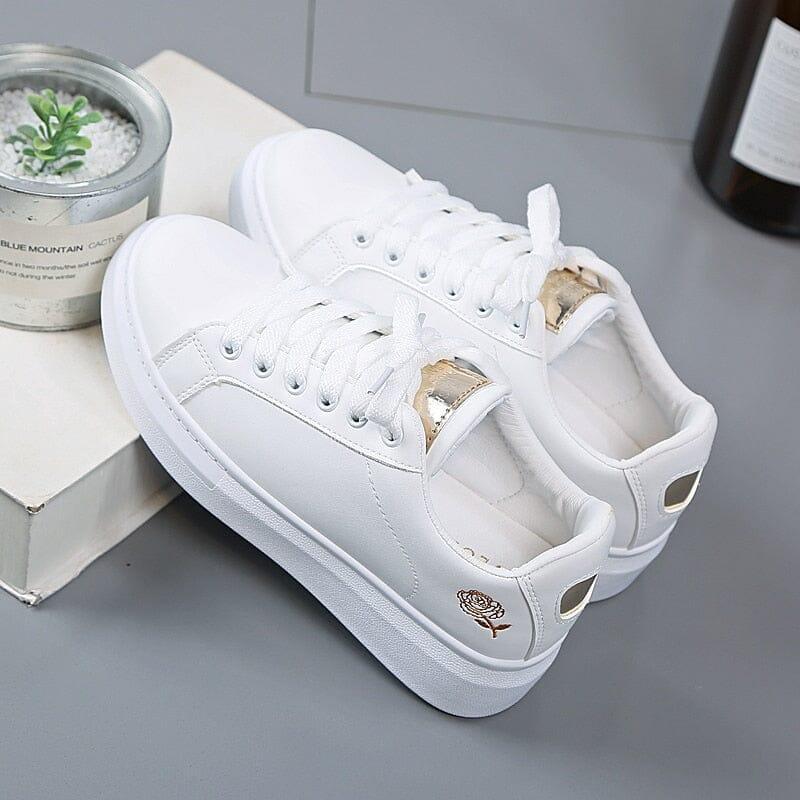 Tênis Branco Casual Feminino StellarChase - Sundian - Sundian