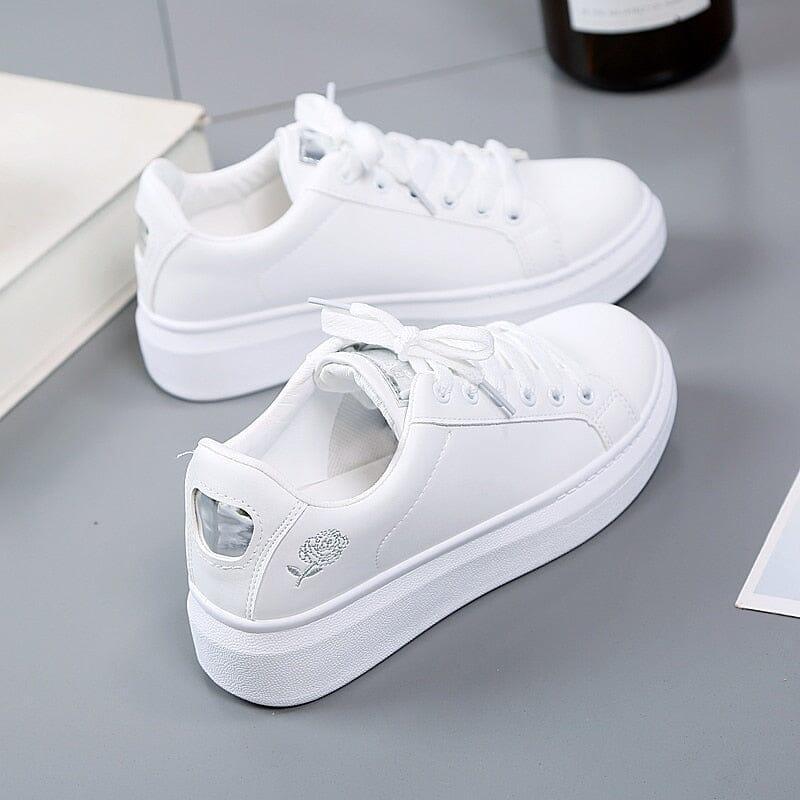Tênis Branco Casual Feminino StellarChase - Sundian - Sundian