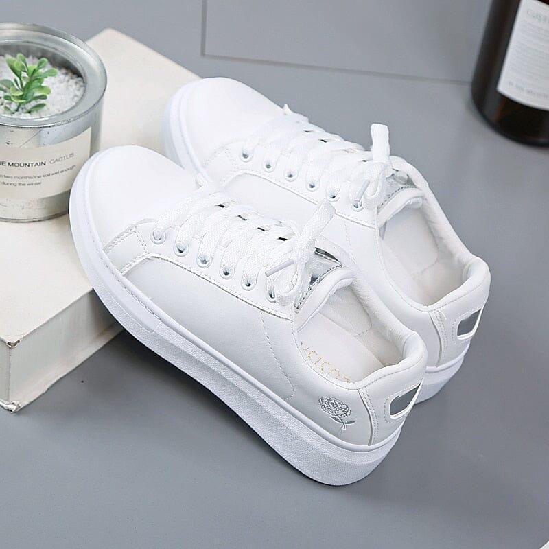 Tênis Branco Casual Feminino StellarChase - Sundian - Sundian
