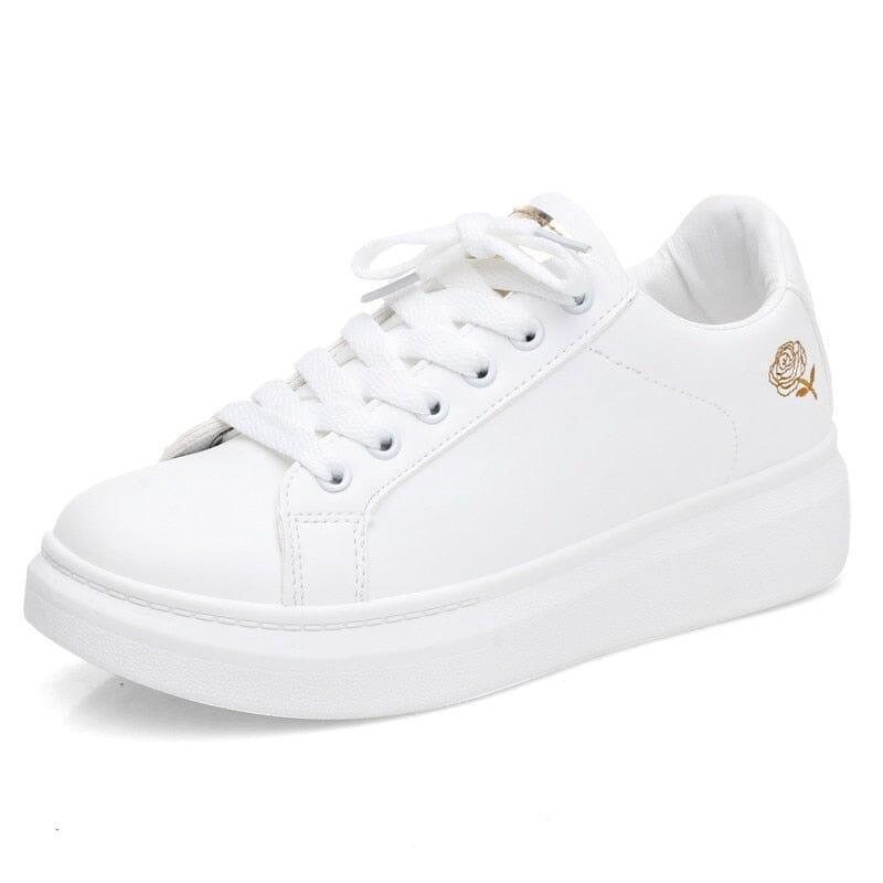 Tênis Branco Casual Feminino StellarChase - Sundian - Sundian