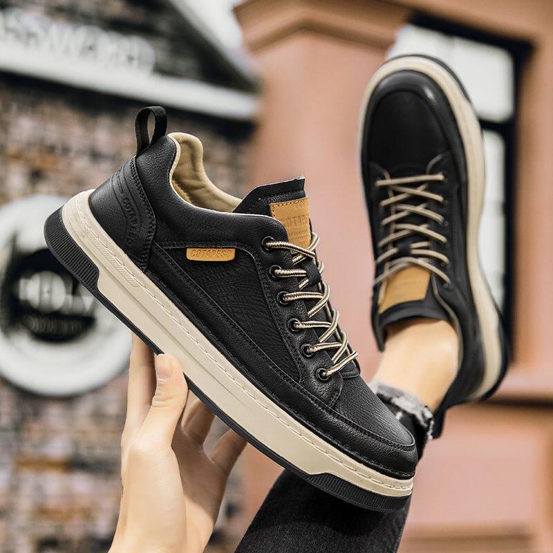 Tênis Masculino Casual de Couro AeroGlide - Sundian - Sundian
