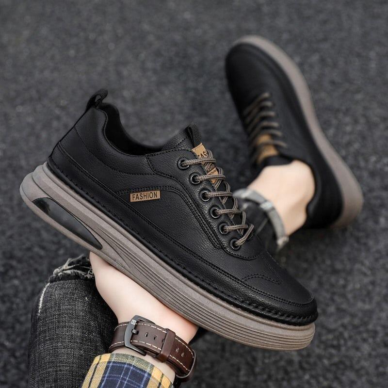 Tênis Masculino Casual de Couro AeroGlide - Sundian - Sundian
