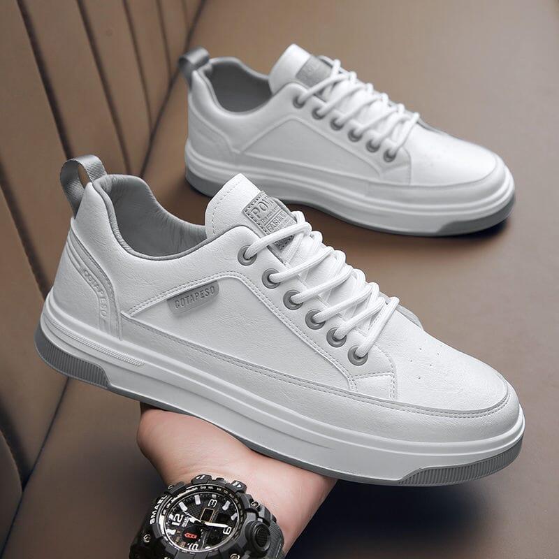 Tênis Masculino Casual de Couro AeroGlide - Sundian - Sundian