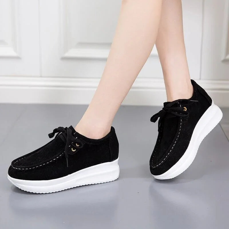 Tênis Casual Plataforma Eleva Comfort – Ideal para qualquer ocasião